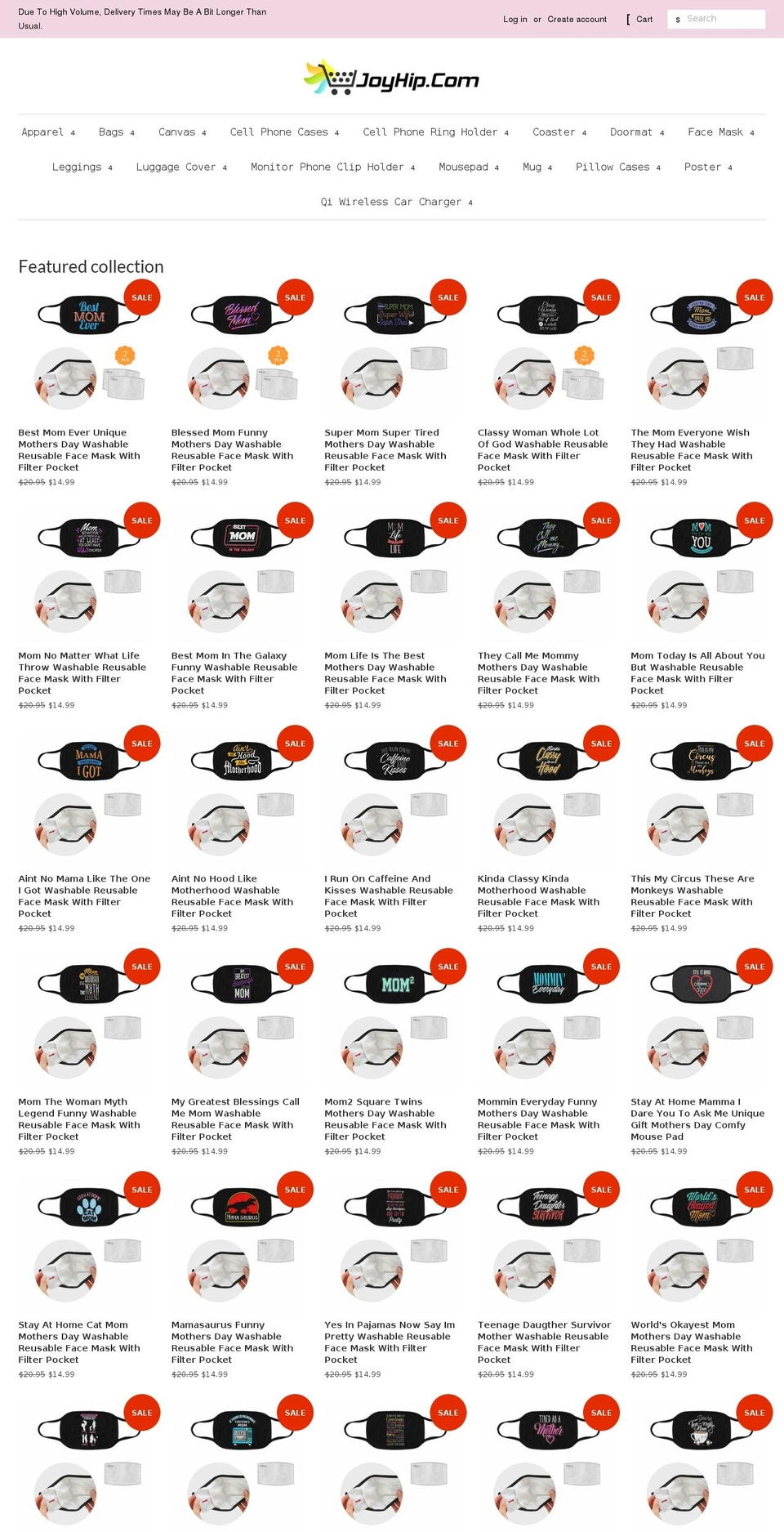 joyhip.com shopify website screenshot