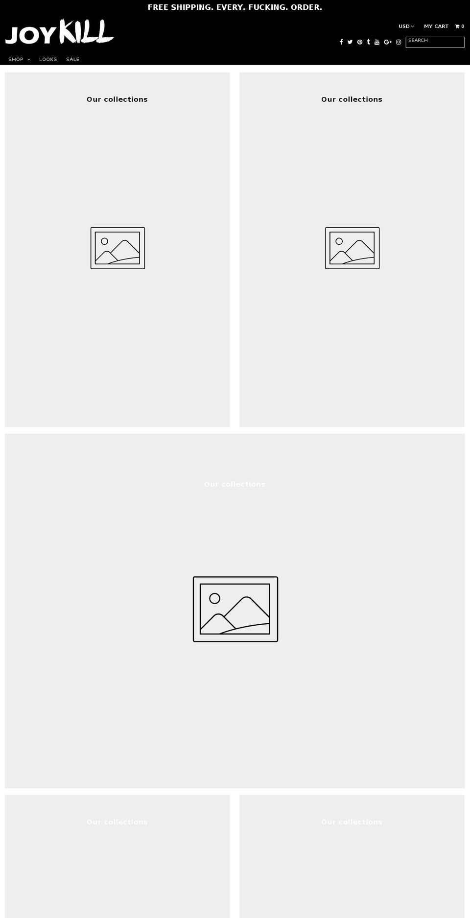 joykill.com — Shopify storefront screenshot