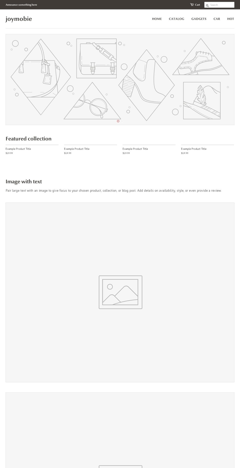 joymobie.com — Shopify storefront screenshot