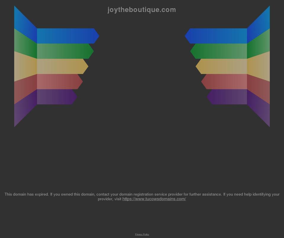 joytheboutique.com shopify website screenshot