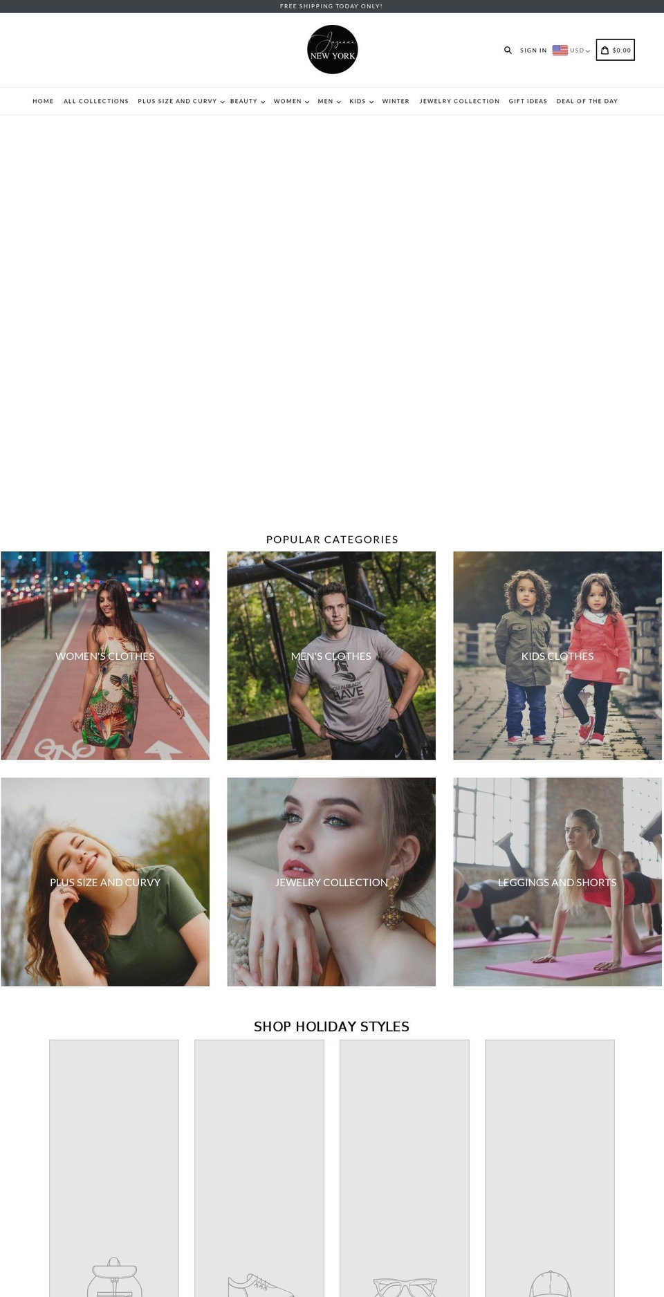 jozanna.com shopify website screenshot