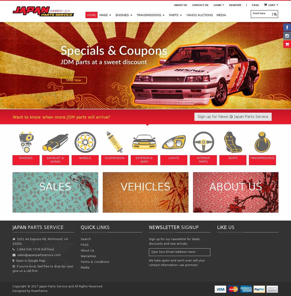 RT-is-working-kumi-quickshop-v1-3-6 Shopify theme site example jpsparts.com