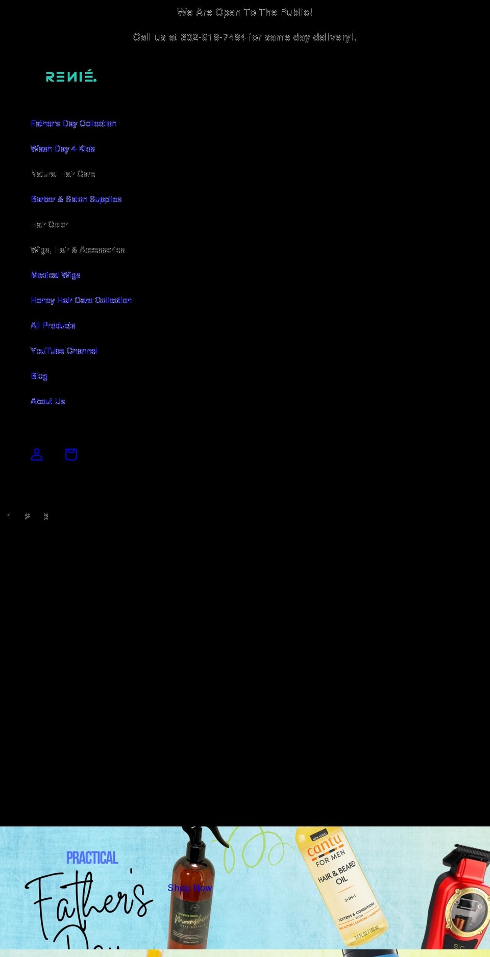 jreniebeauty.com shopify website screenshot