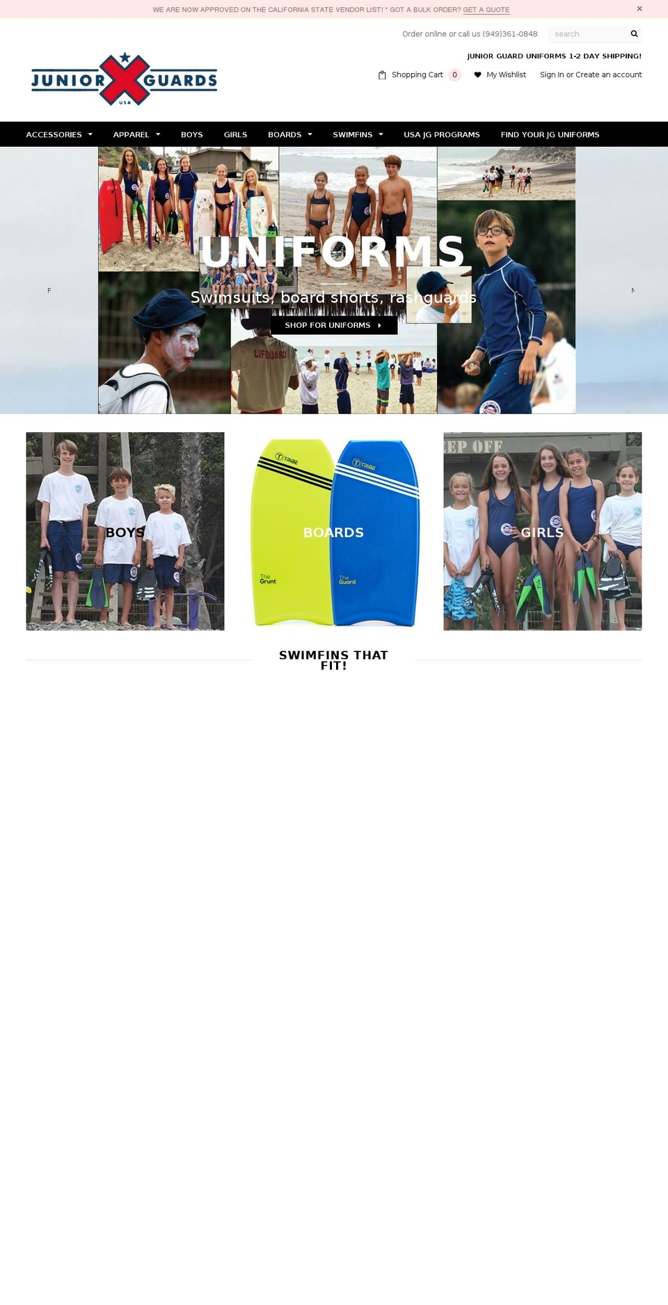 jrguards.com shopify website screenshot