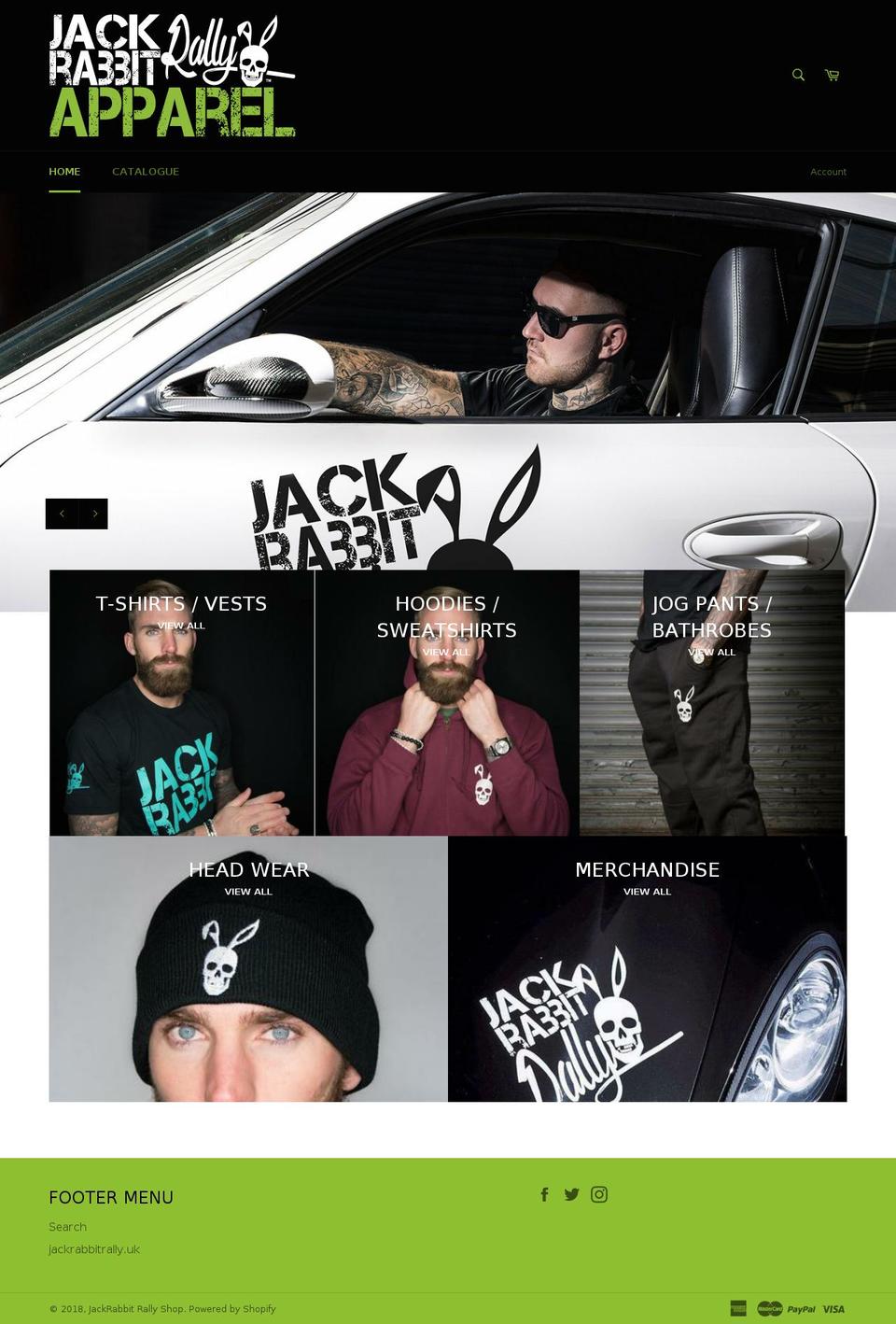 jrrshop.co.uk shopify website screenshot