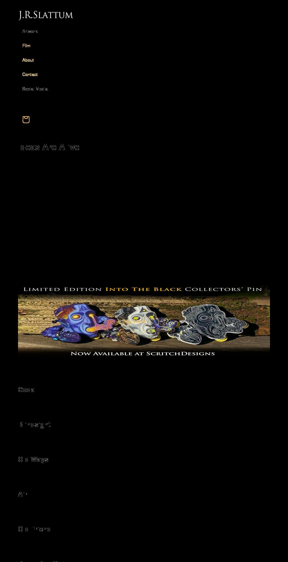 jrslattum.com shopify website screenshot