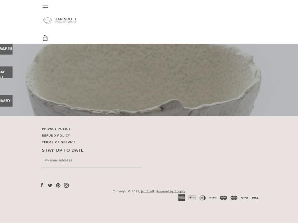 jsceramica.co.uk shopify website screenshot