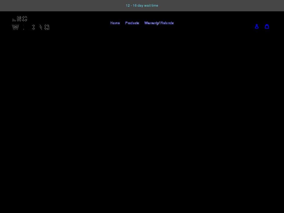 jscwelding.com shopify website screenshot