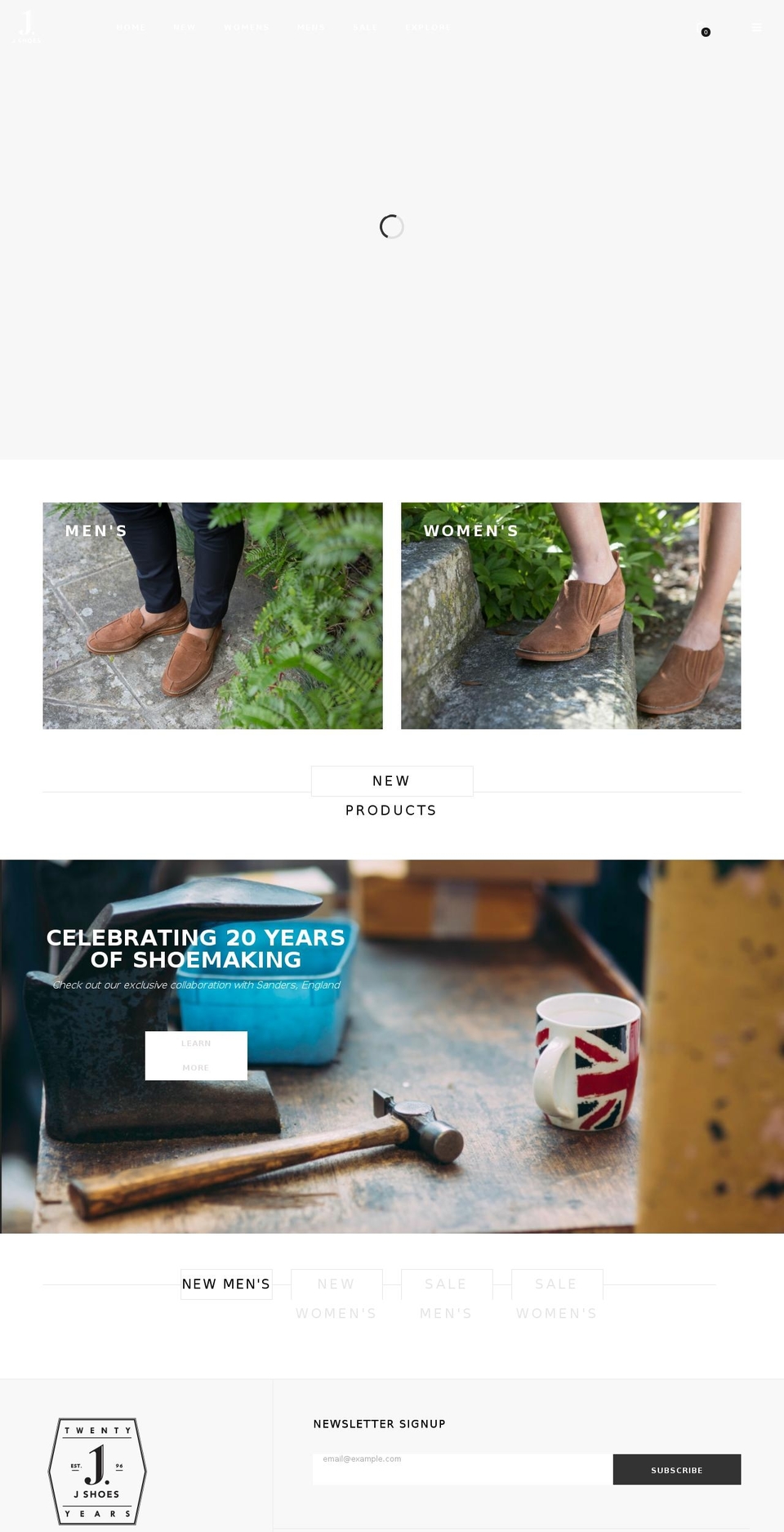 puro1-v-1-3 Shopify theme site example jshoes.com