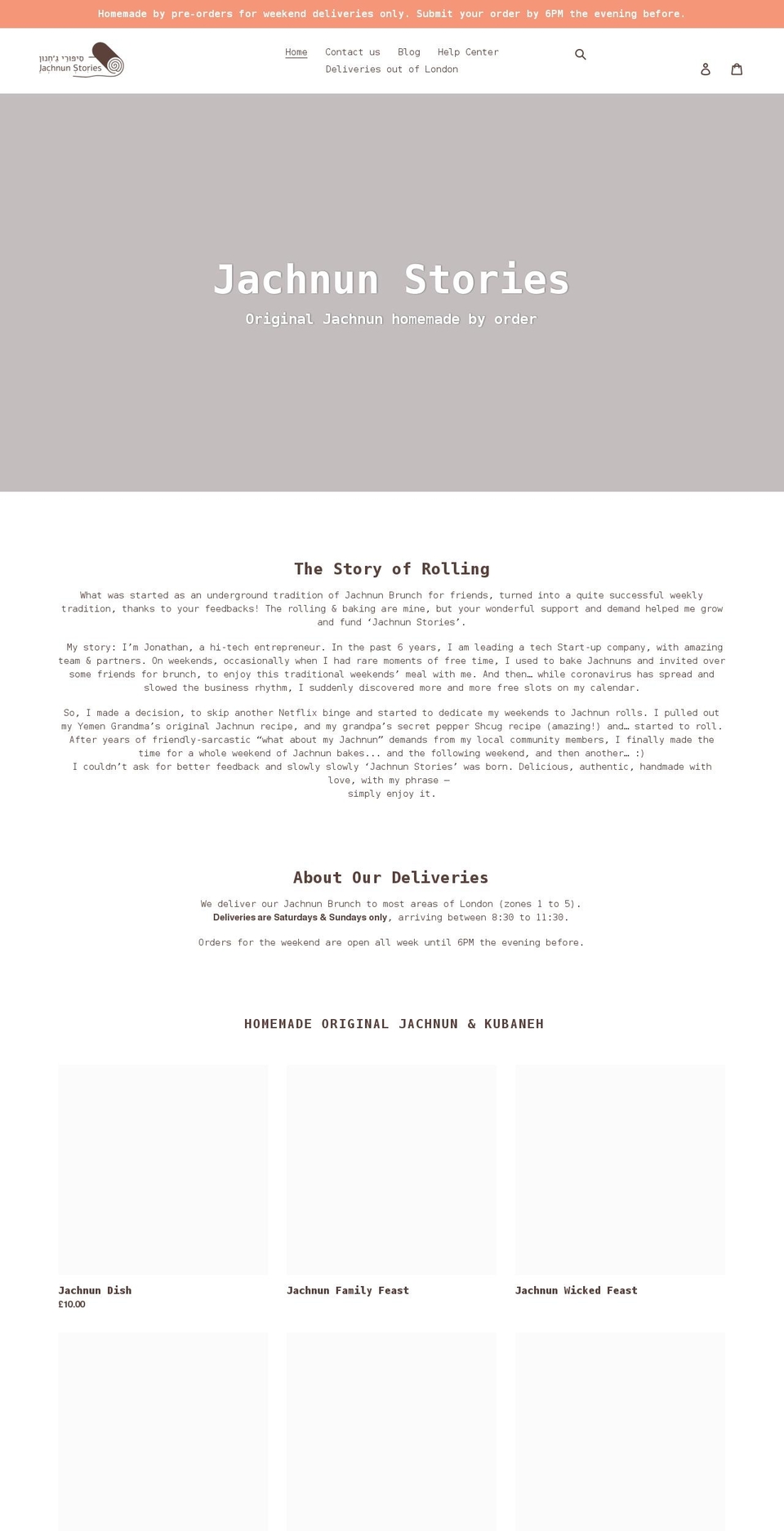 jstories.uk shopify website screenshot