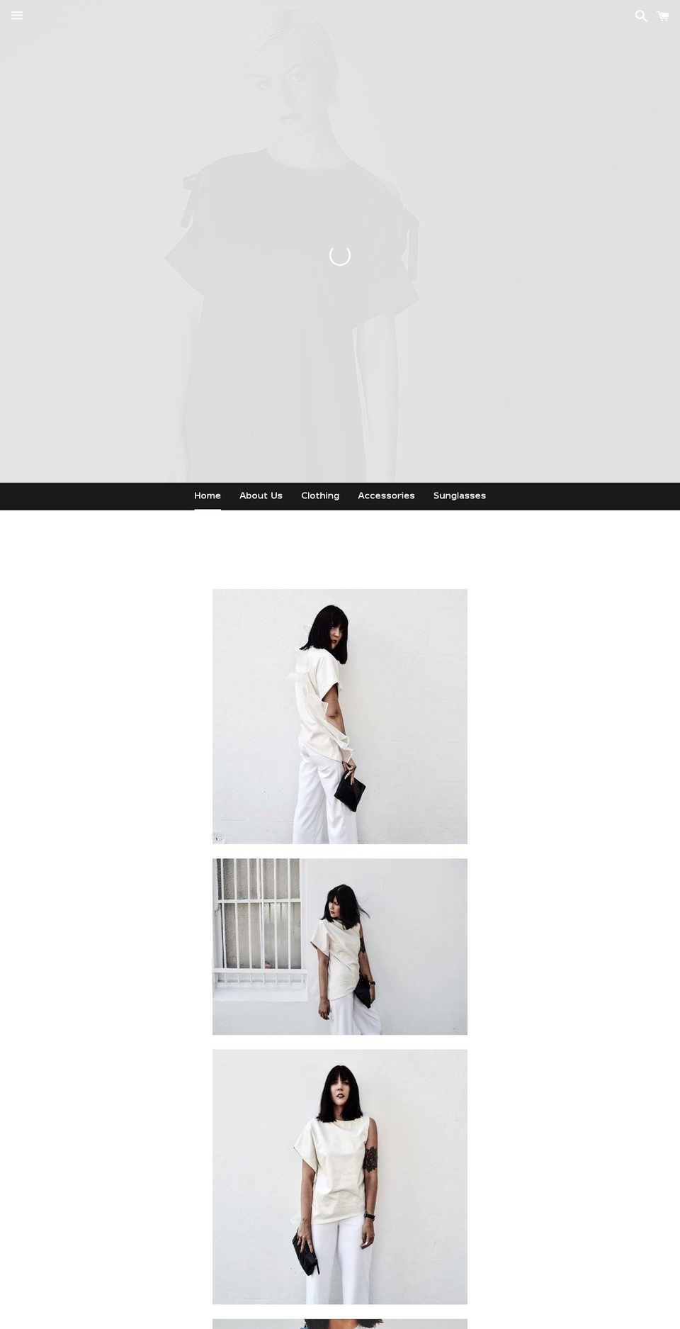 jsuedeclothing.com shopify website screenshot