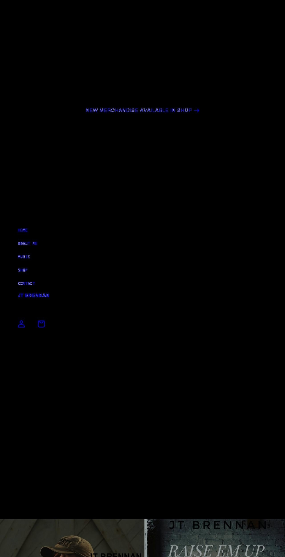 jtbrennan.com shopify website screenshot