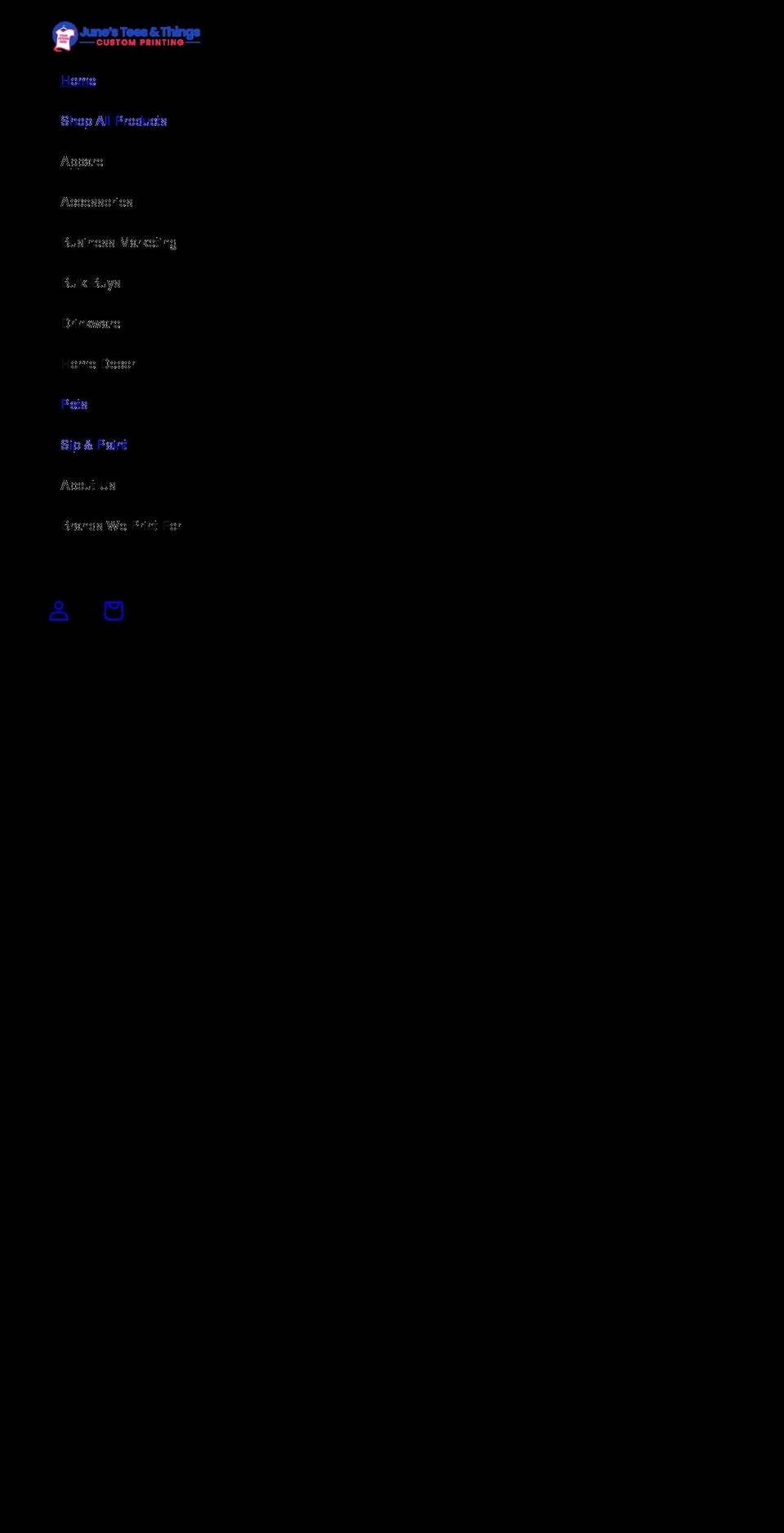jtees.net shopify website screenshot