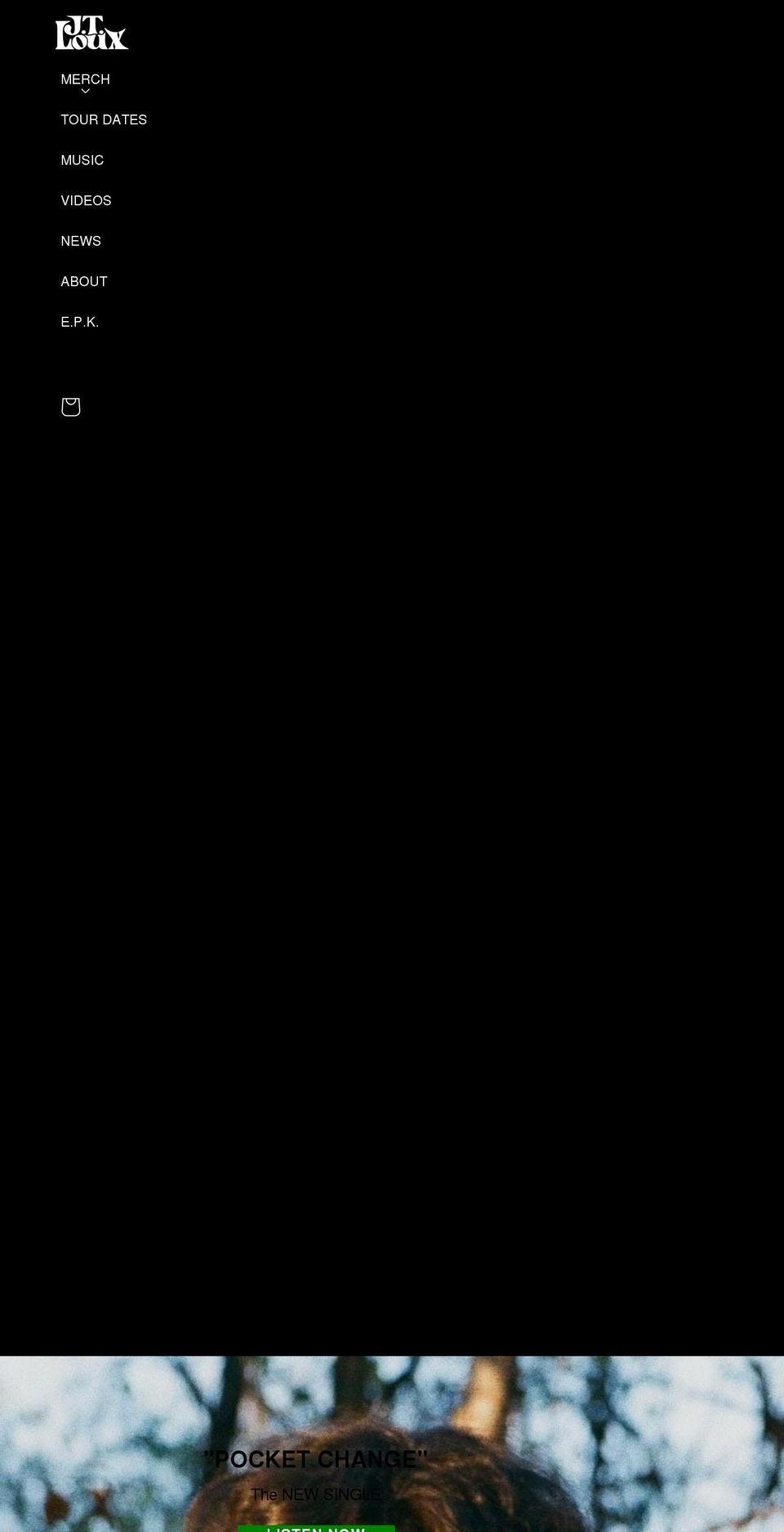 jtloux.com shopify website screenshot
