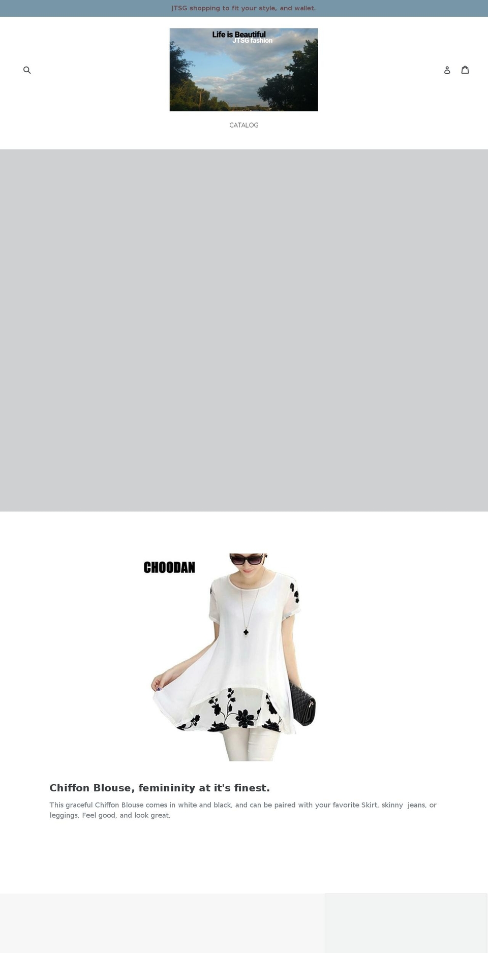 jtsgshopnow.com — Shopify storefront screenshot