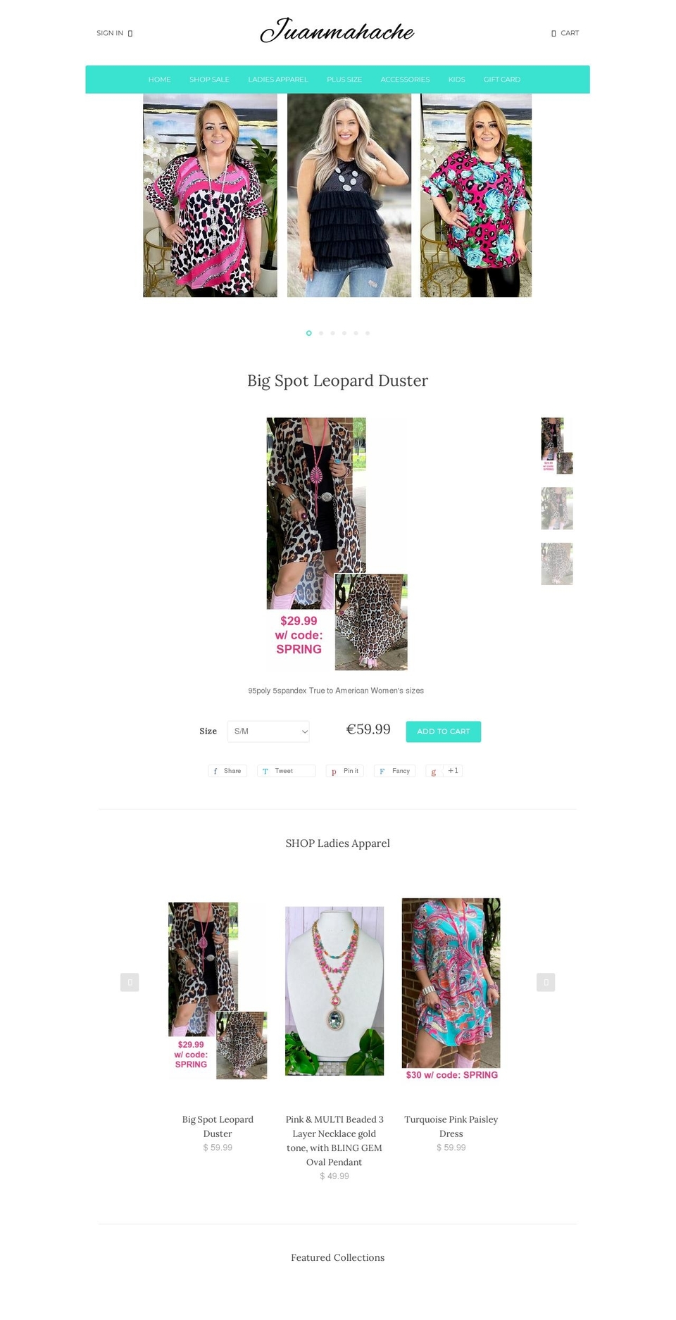 Solo Afterpay Edits Shopify theme site example juanmahache.com