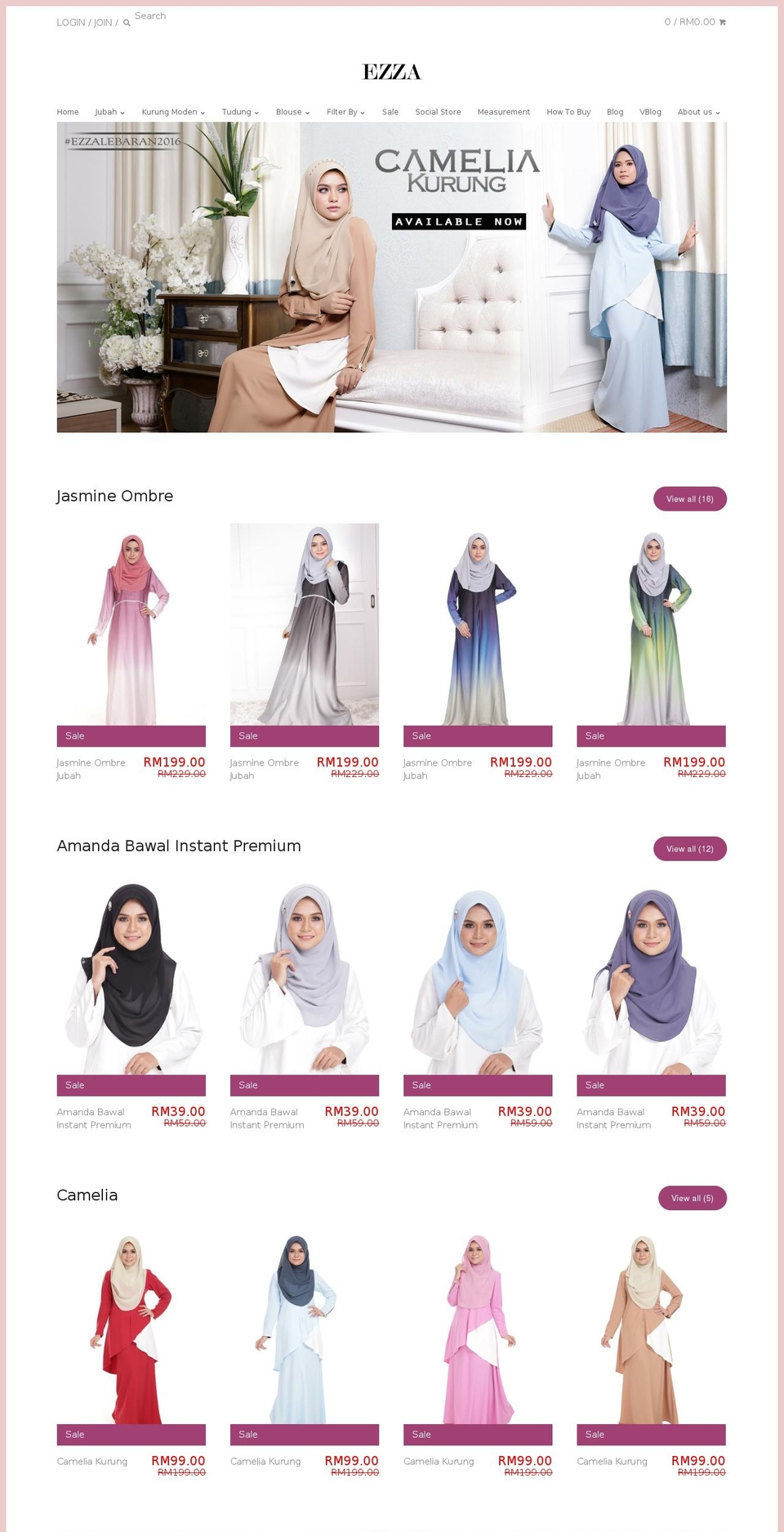 jubahmuslimah.org shopify website screenshot