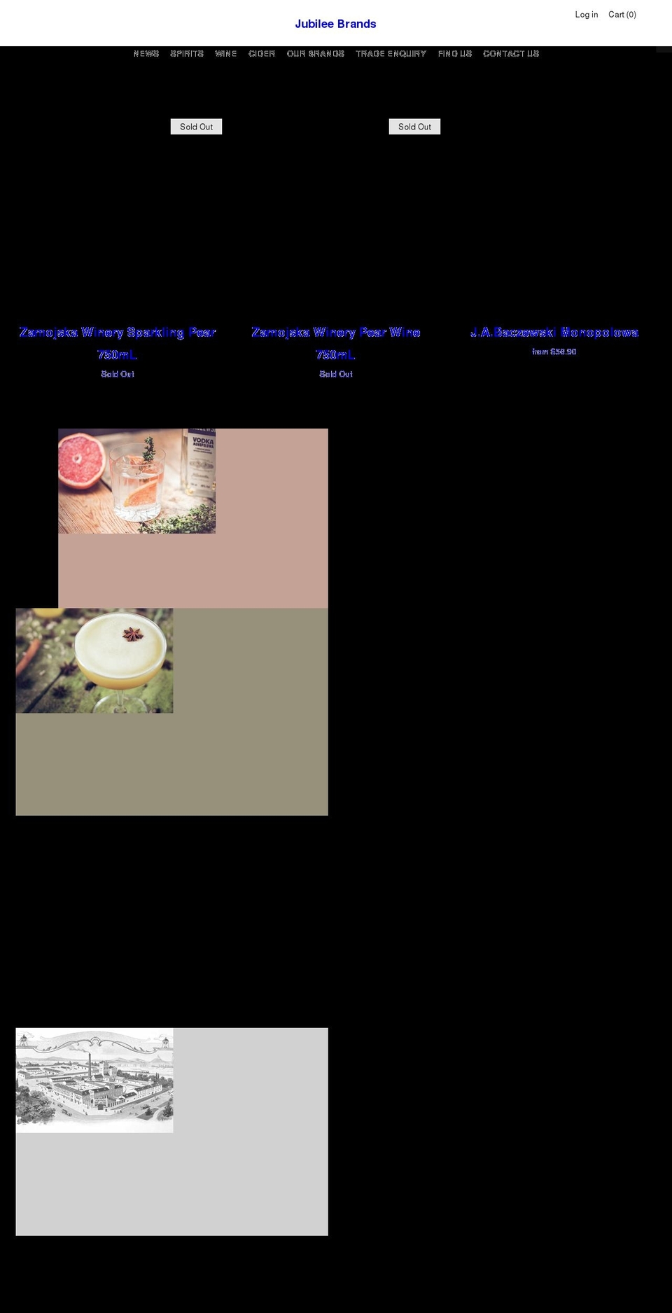 jubileebrands.com.au shopify website screenshot