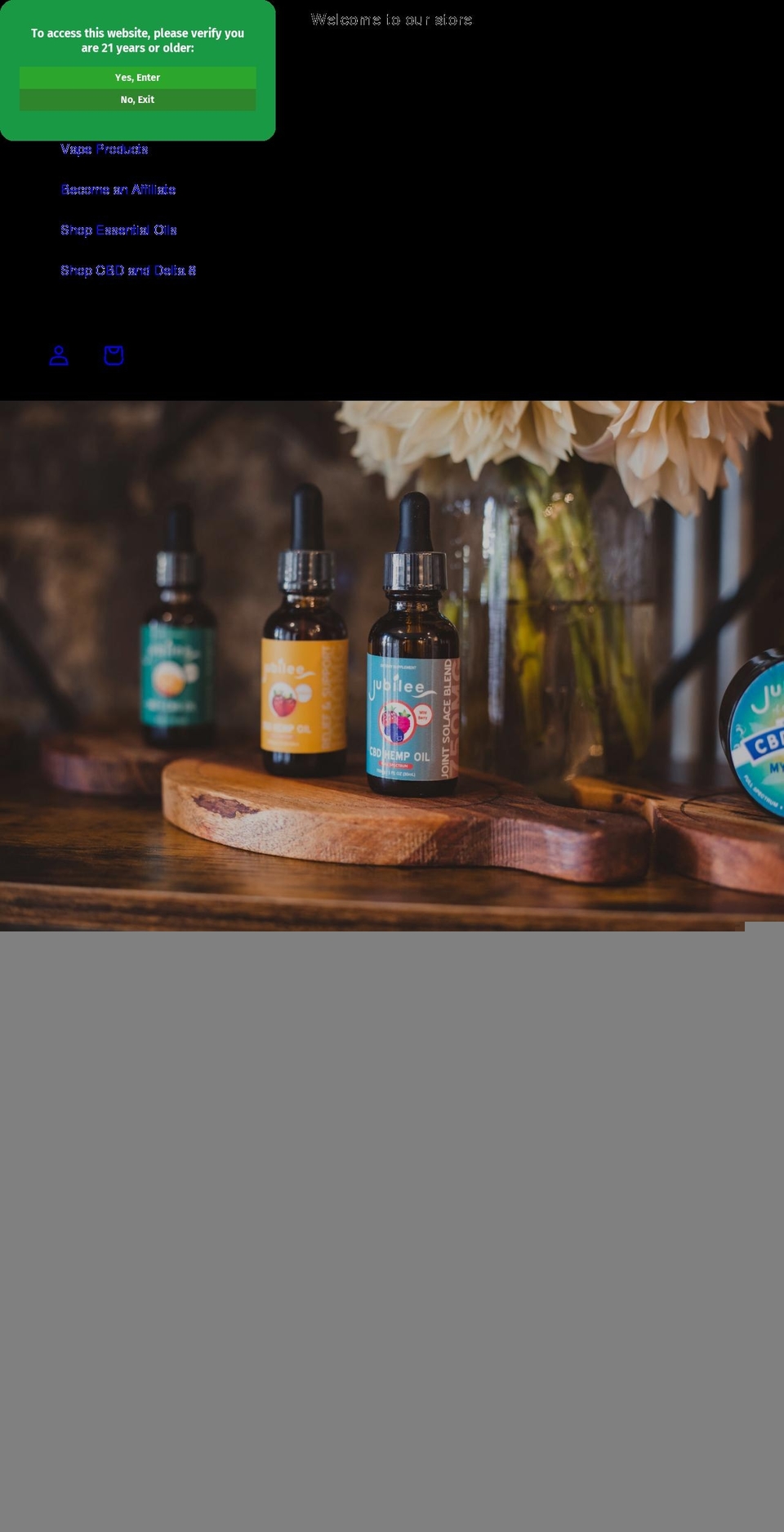 jubileeofwellness.com shopify website screenshot