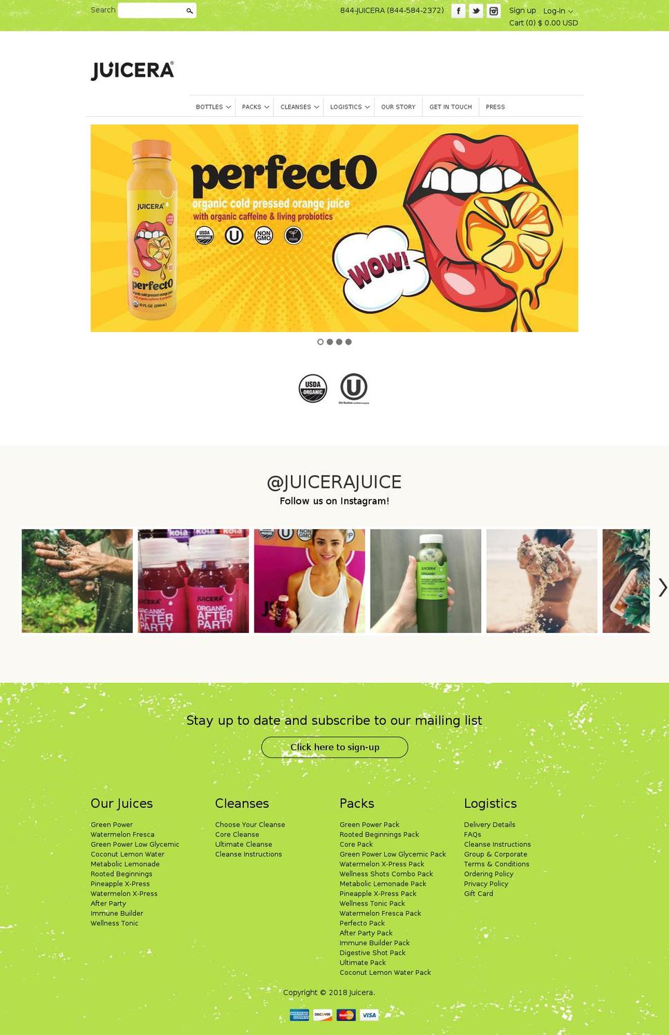 juciera.com shopify website screenshot