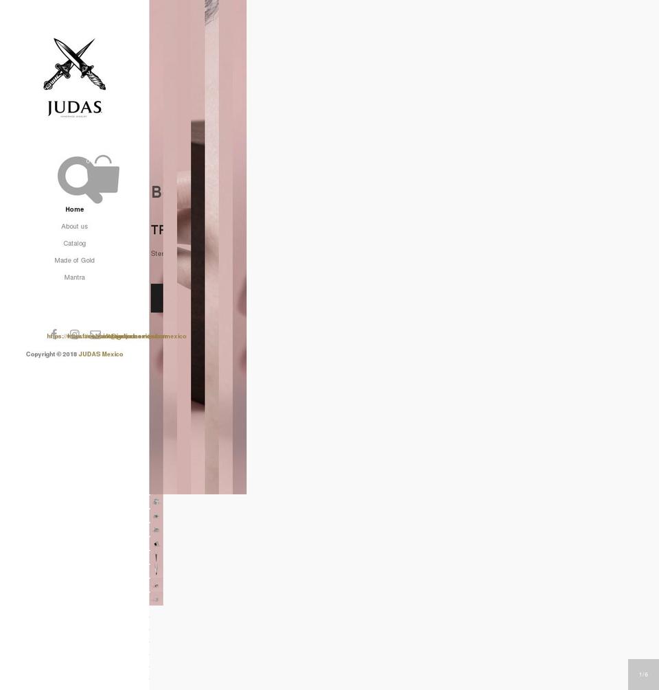 judasmexico.com — Shopify storefront screenshot