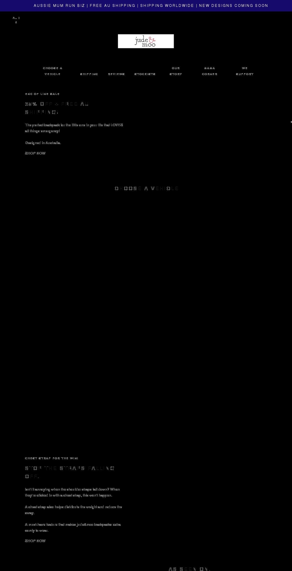 judeandmoo.com shopify website screenshot