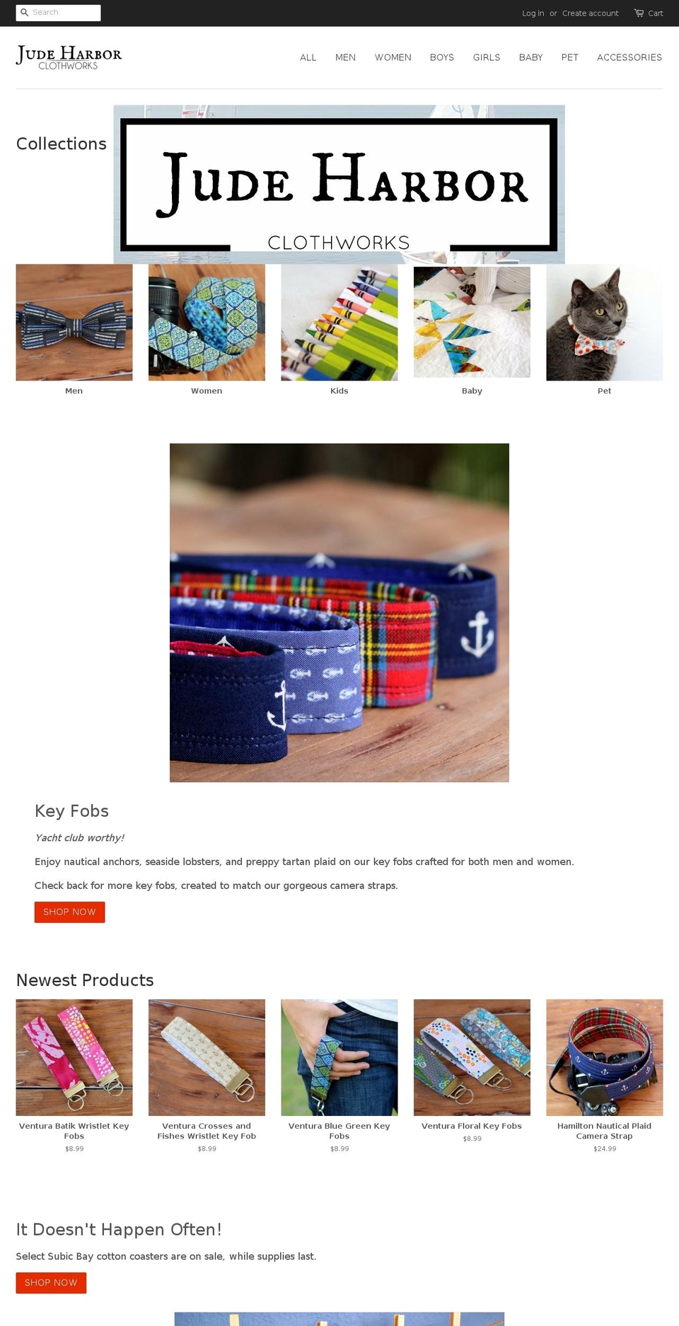 judeharbor.com shopify website screenshot