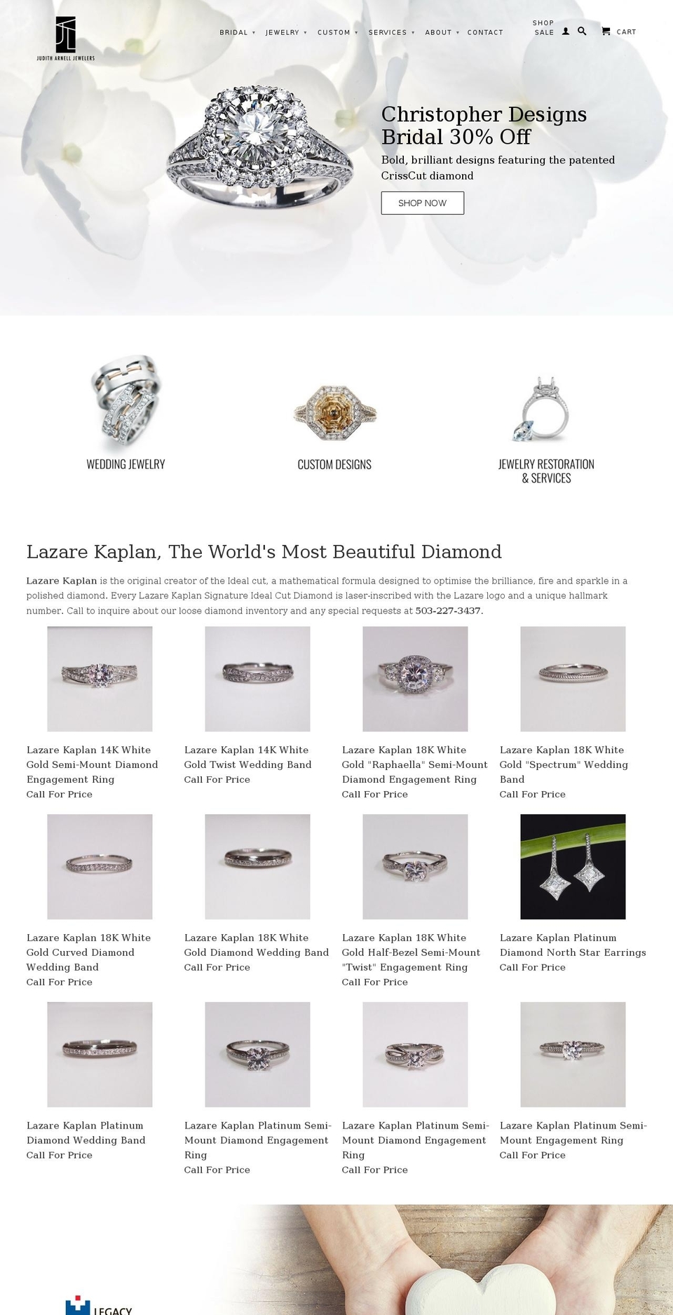 juditharnell.com shopify website screenshot