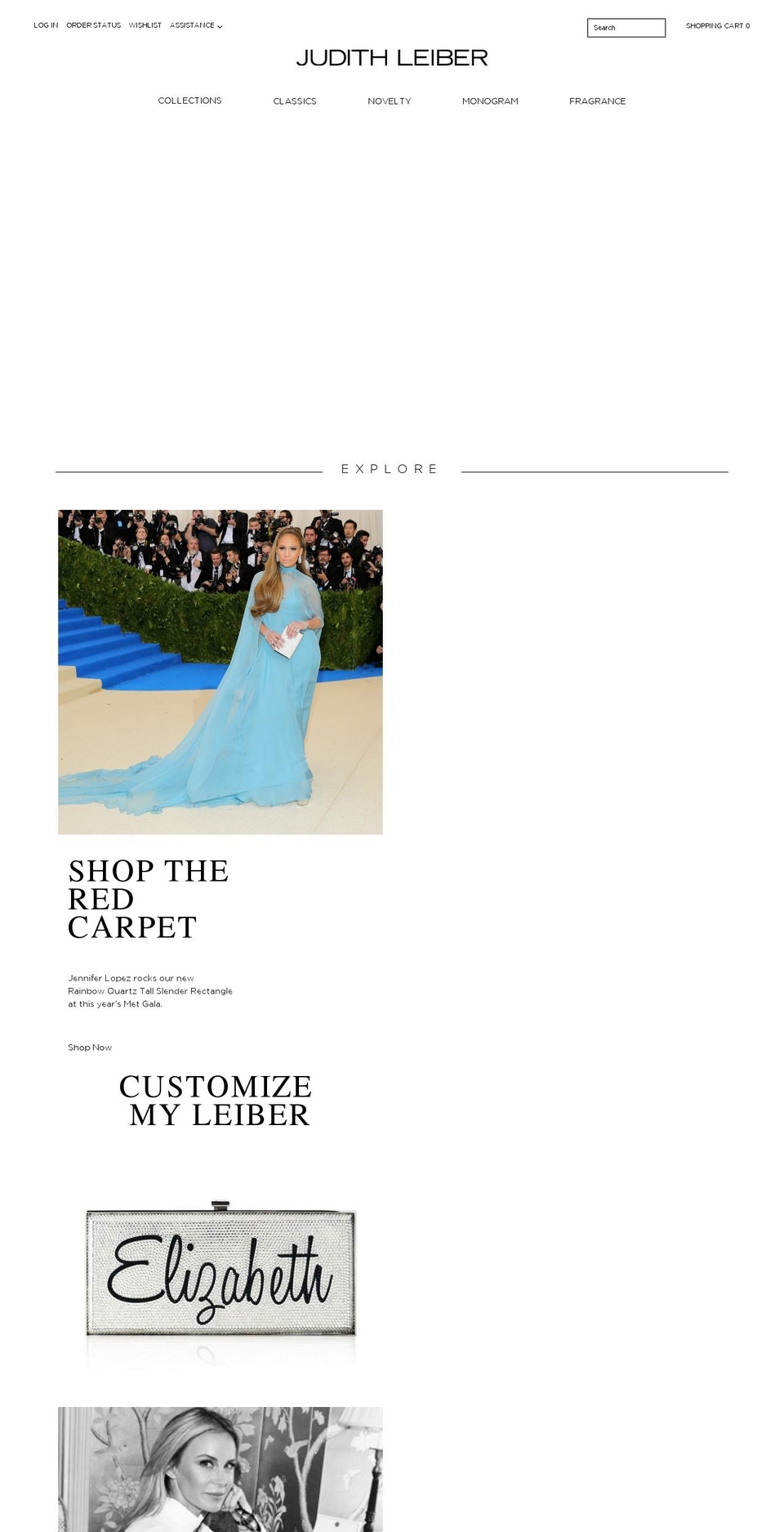 judithleiberstage.com — Shopify storefront screenshot