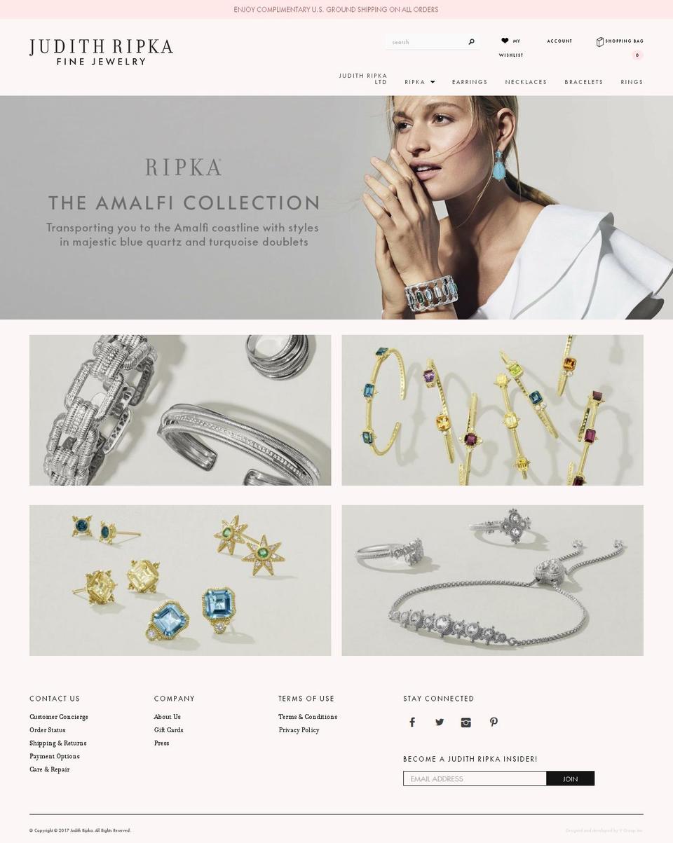 judithripka.com — Shopify storefront screenshot