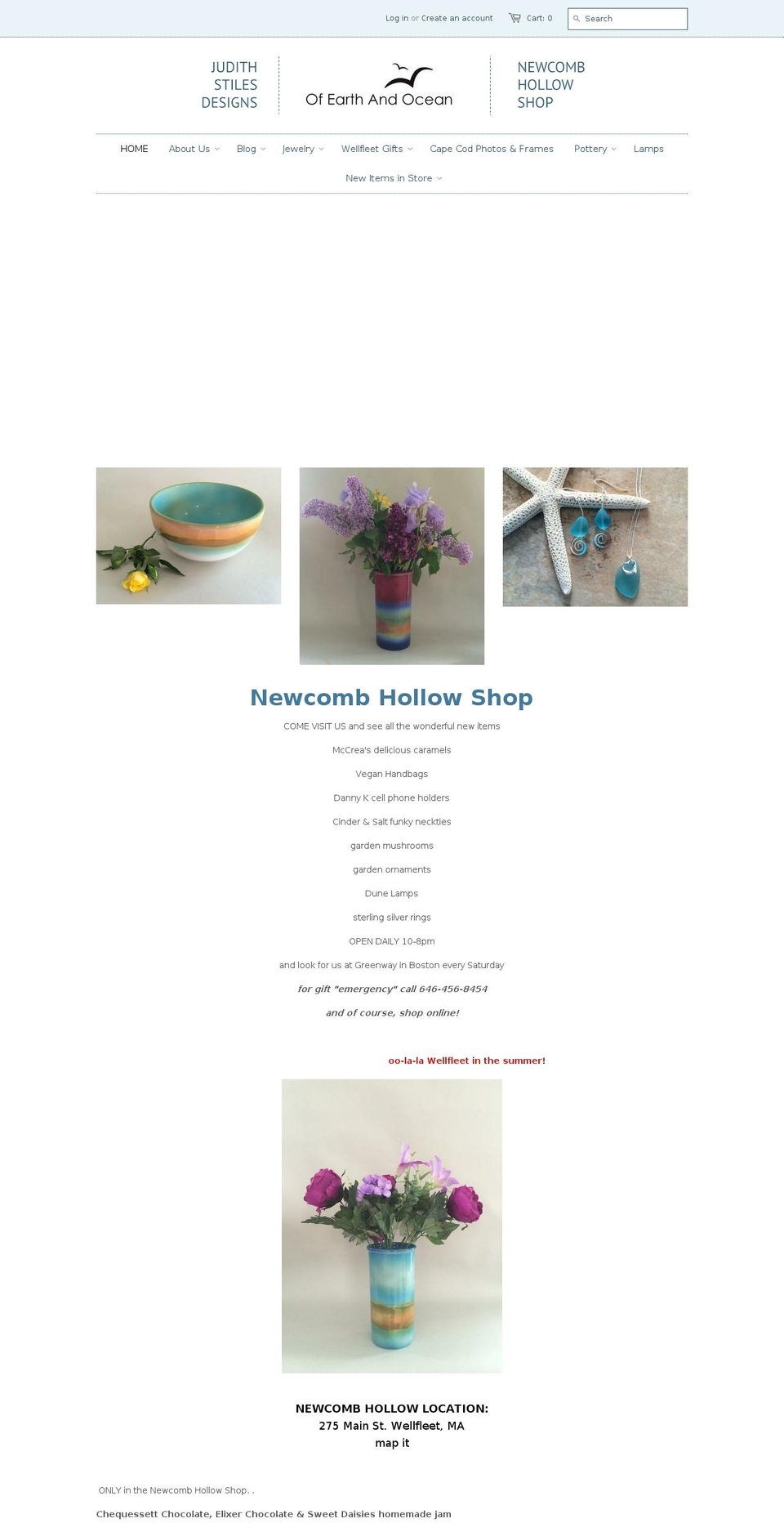 judithstilesdesigns.com — Shopify storefront screenshot