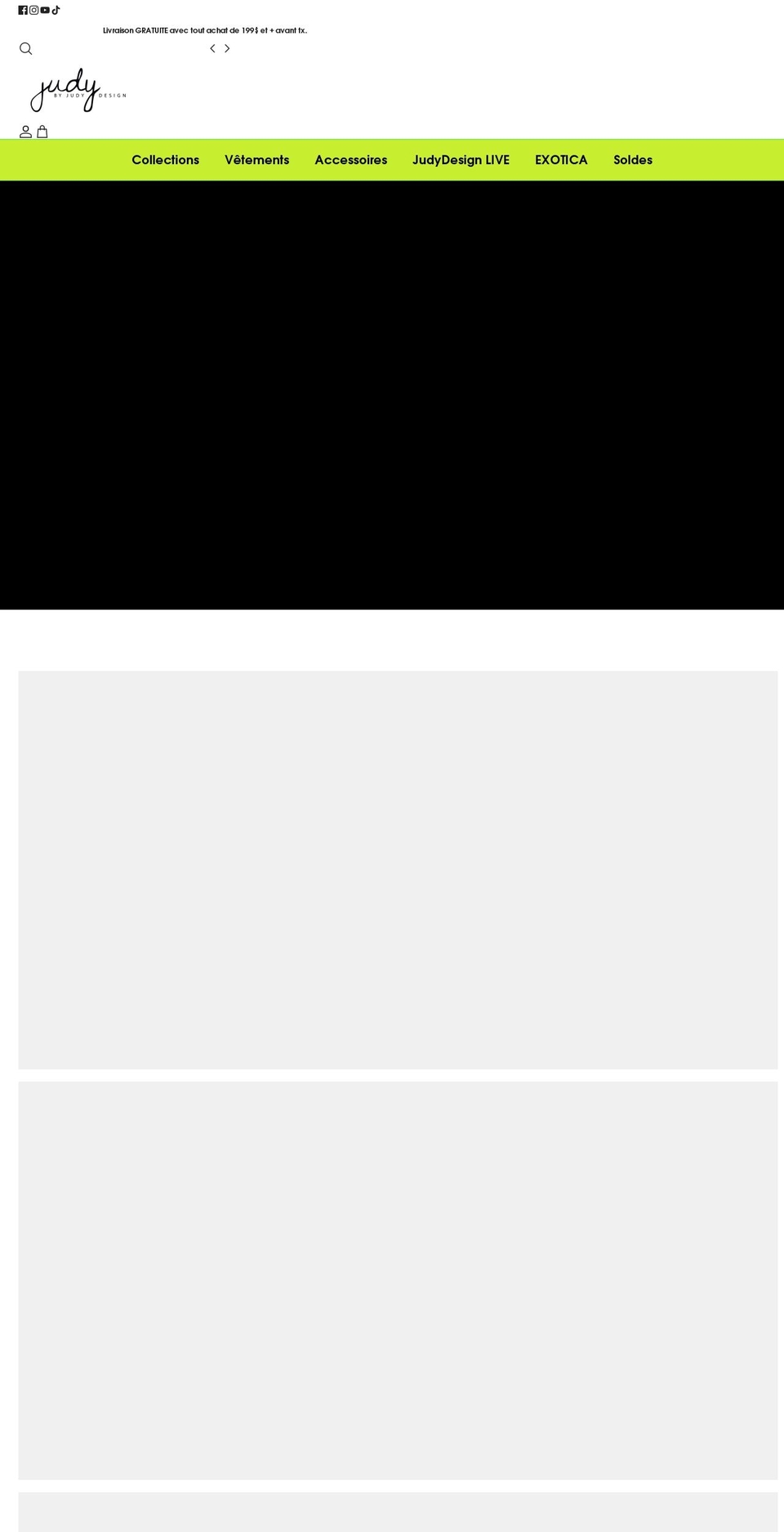 judydesign.com shopify website screenshot