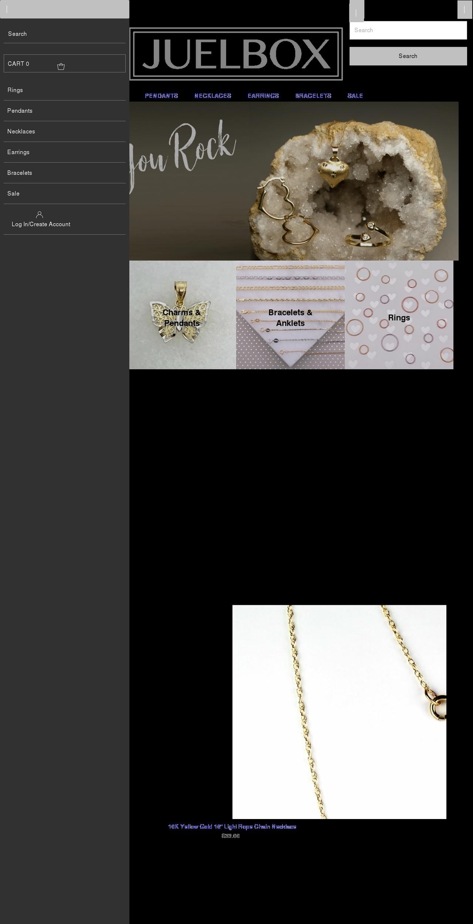 juelbox.com shopify website screenshot