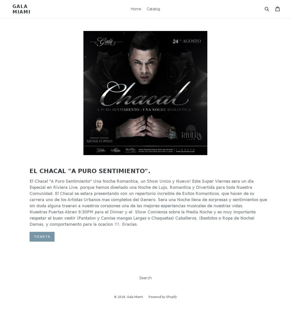 juevesenmiami.com — Shopify storefront screenshot