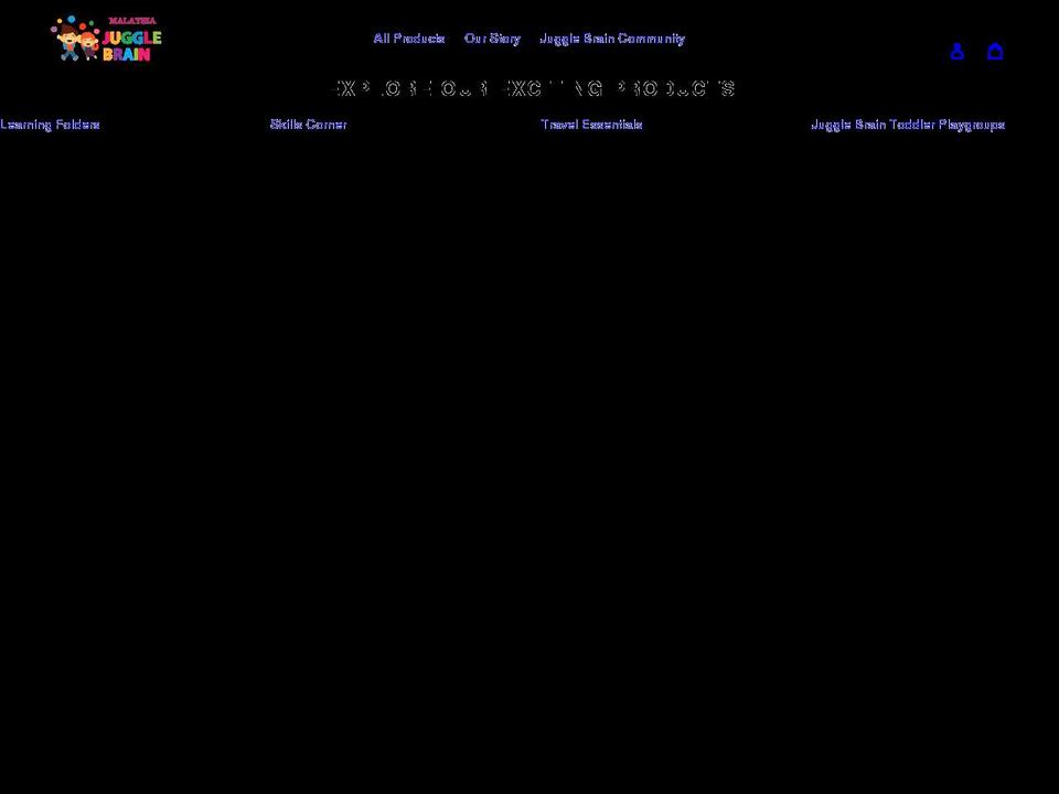 jugglebrain.com — Shopify storefront screenshot