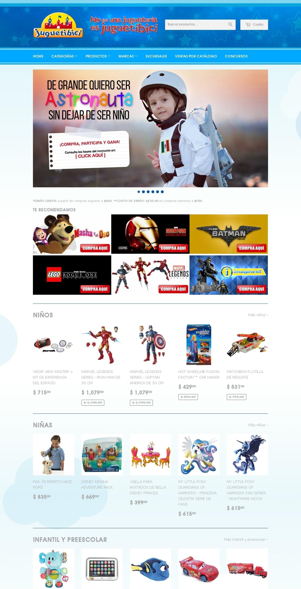 juguetibici.com shopify website screenshot
