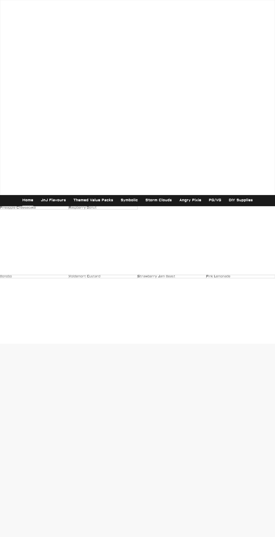juicenjunk.com — Shopify storefront screenshot