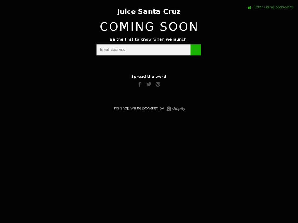 juicesc.com — Shopify storefront screenshot