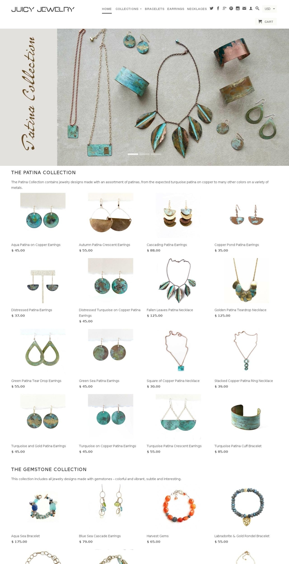 juicyjewelry.com shopify website screenshot
