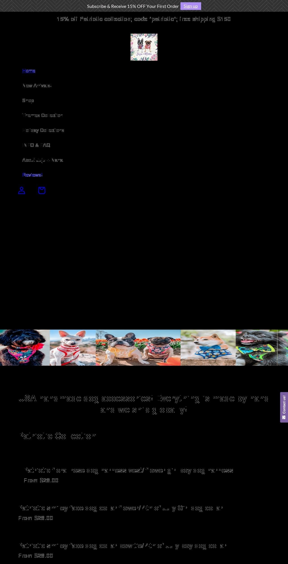 jujuandnana.com shopify website screenshot