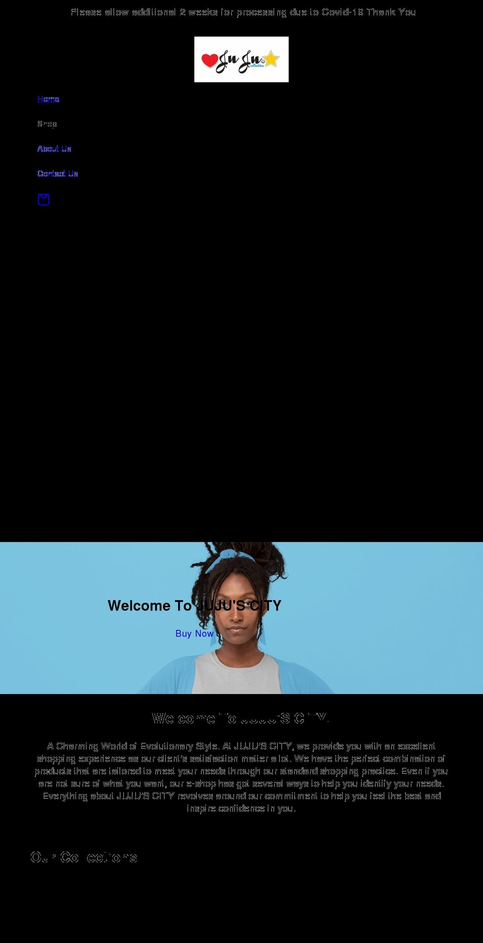 jujuscity.com shopify website screenshot