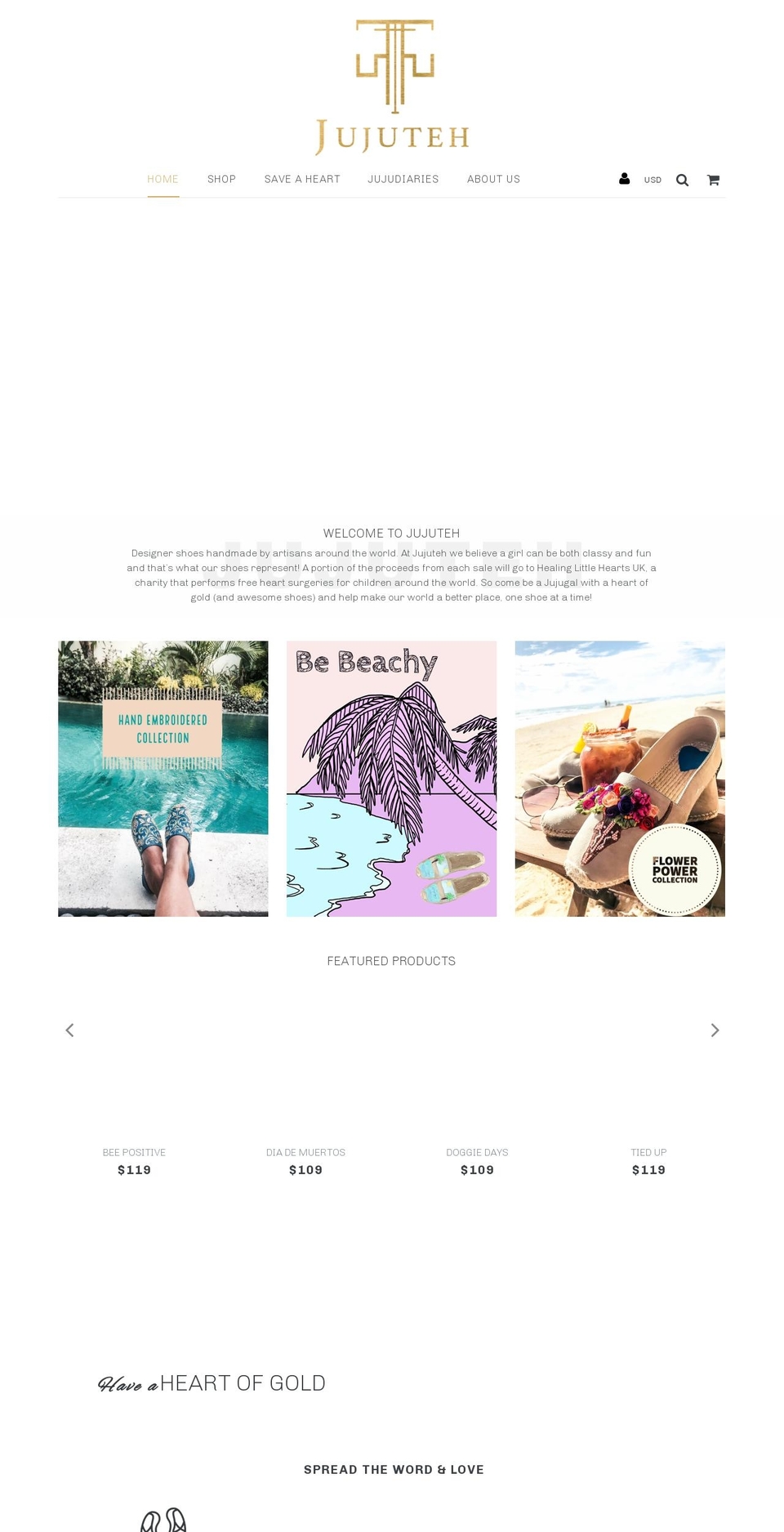 jujuteh.com — Shopify storefront screenshot