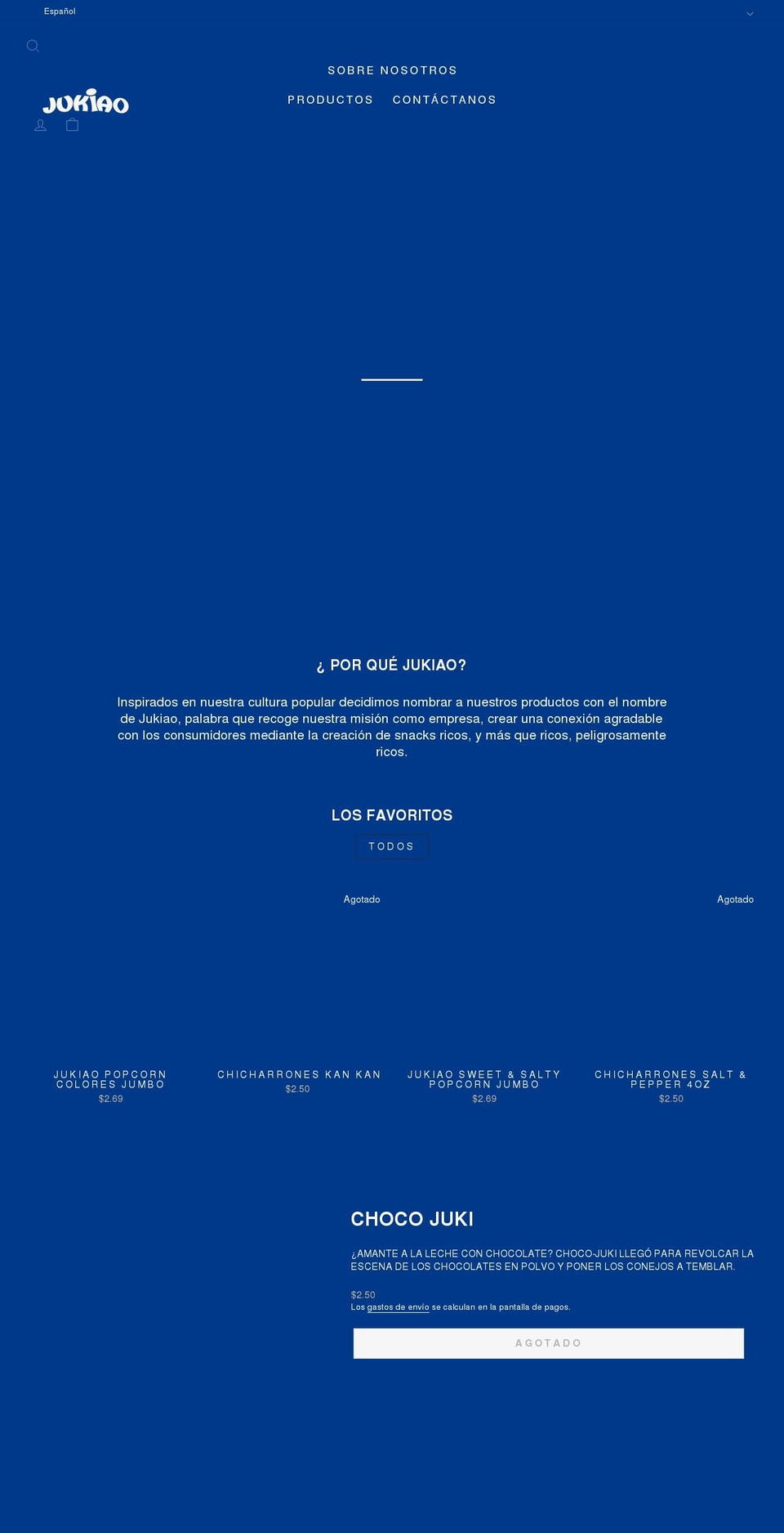 jukiaofan.myshopify.com shopify website screenshot