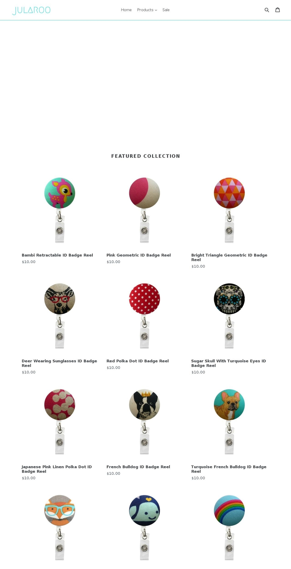 jularoo.com shopify website screenshot