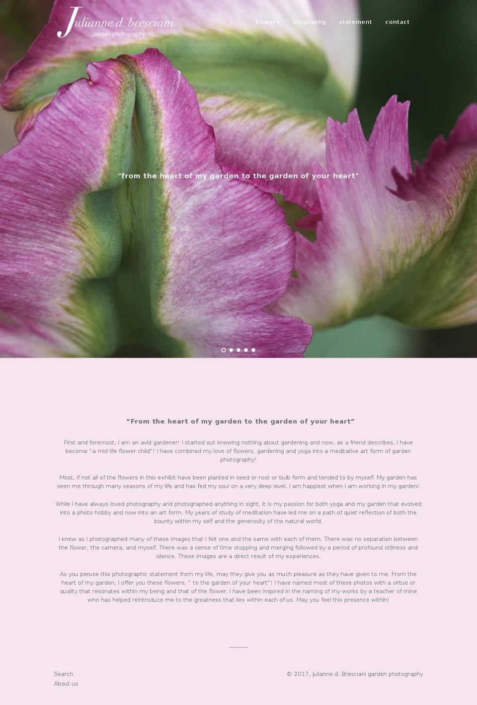 julianneb.com shopify website screenshot
