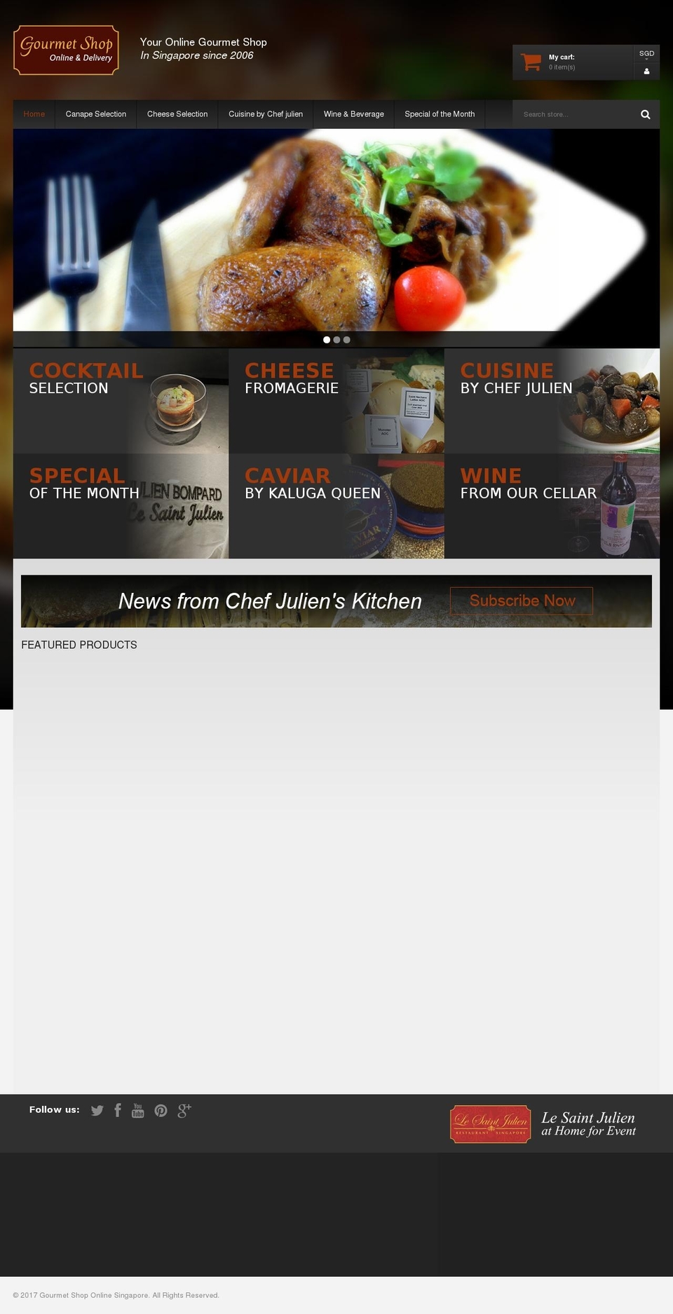 julienbompard.com shopify website screenshot