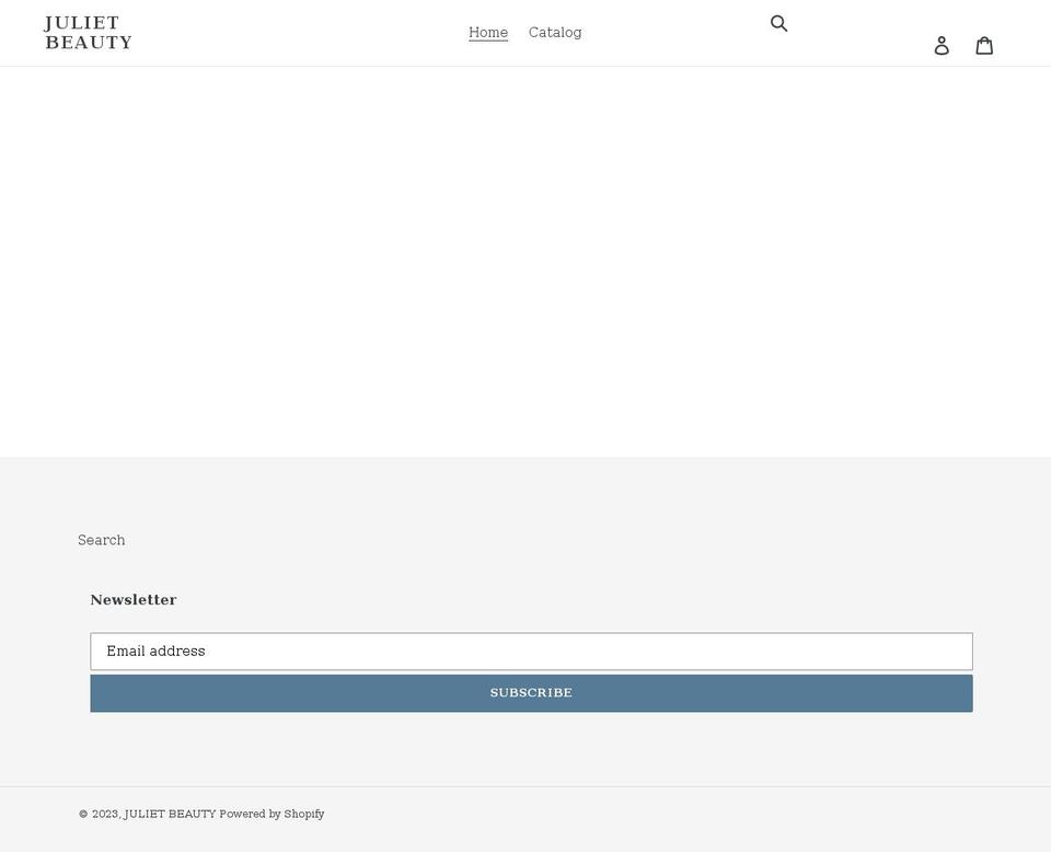 julietbeauty.shop shopify website screenshot