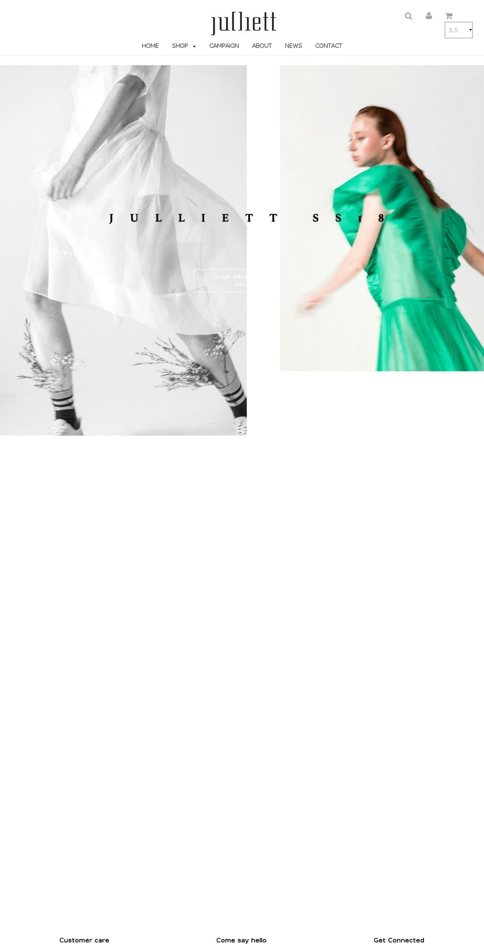 julliett-studio-shop.com — Shopify storefront screenshot