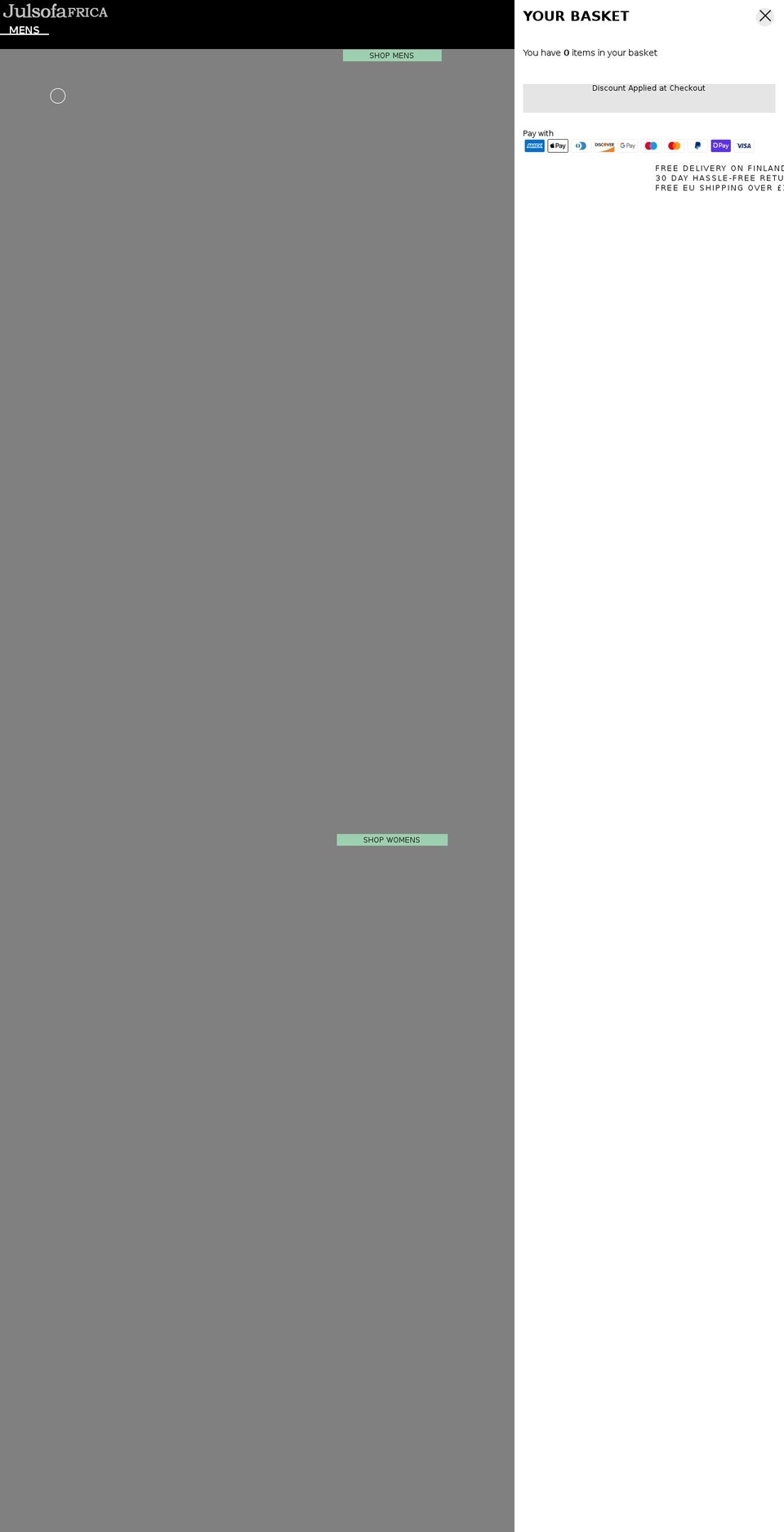 julsofafrica.com shopify website screenshot
