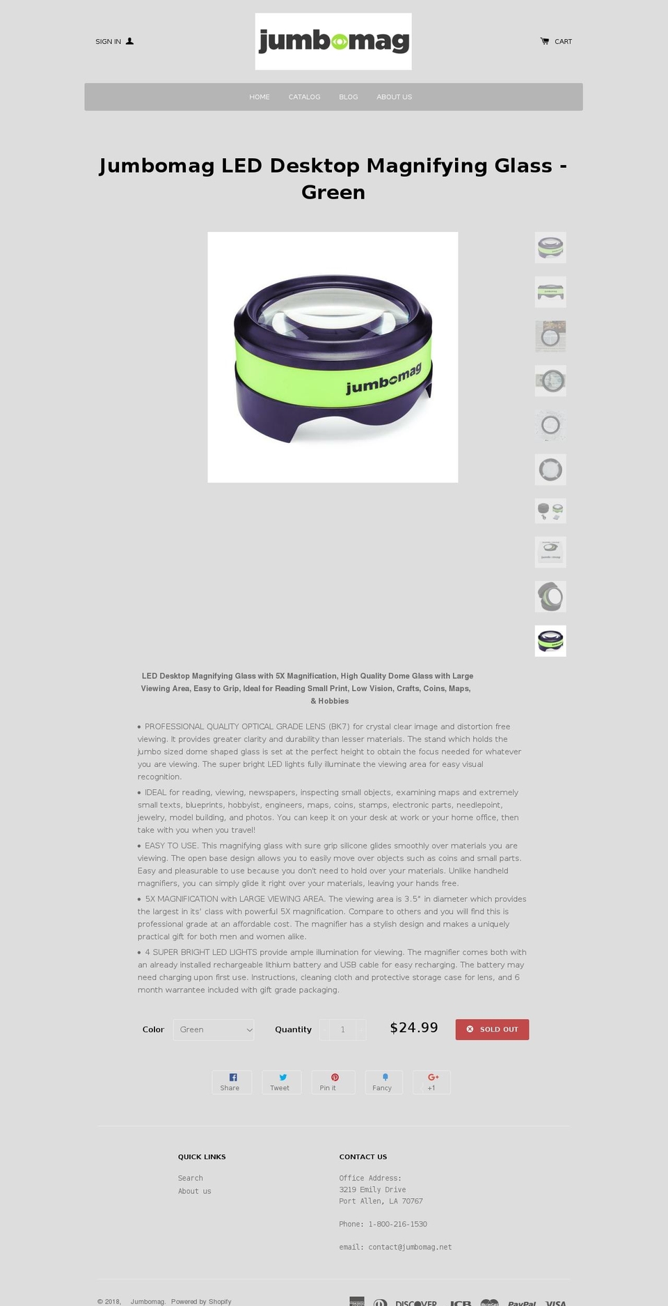jumbomag.net shopify website screenshot